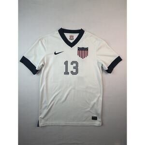 NIKE USWNT 2013 CENTENNIAL HOME #13 ALEX MORGAN SOCCER JERSEY S